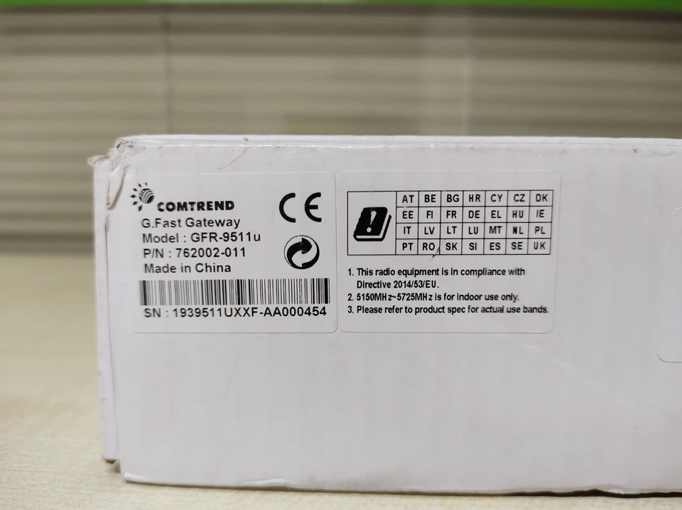Comtrend G.Fast Gateway Router GFR-9511u *NEW/UNUSED - BOXED* - Image 2 of 4