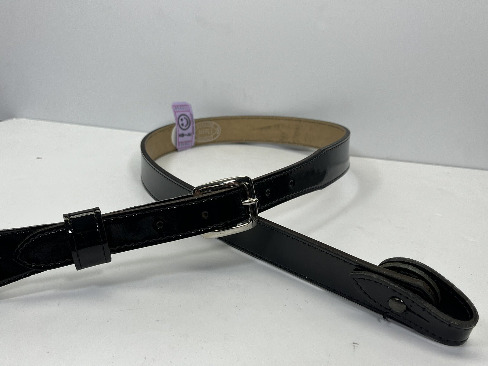 JAY PEE 1435C SHOULDER STRAP NICKEL HARDWARE 32-34 BLACK GLOSS FINISH STRAP 4902