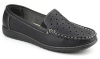 Cherwell Slip On Loafer Shoe Shoe Ladies Summer Black Cherwell Slip On Loafer Shoe Shoe Ladies Summer Black