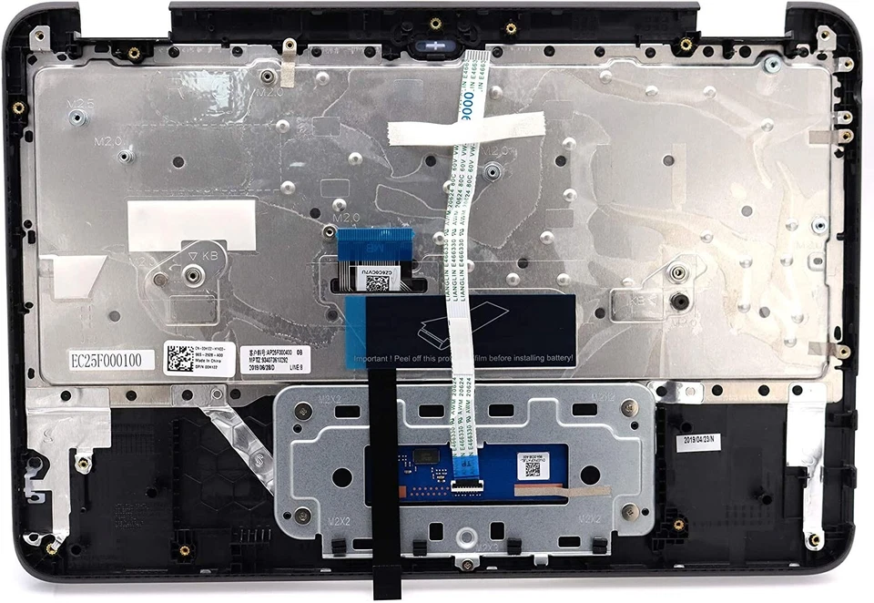 Deal4GO Upper Case Cover Palmrest Keyboard & TouchPad Assembly Replacement Dell - Image 2 of 2