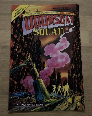 DOOMSDAY SQUAD #1 HIGH GRADE FANTAGRAPHICS BOOKS COMIC BOOK - Great condition. 