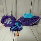 Vintage Barbie Courtney Cheerleading Outfit 3933 Top Skirt Pom Pom