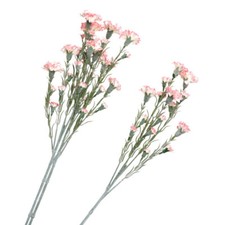 27" Pink Artificial Carnation 3 Stem Decorative Bundle