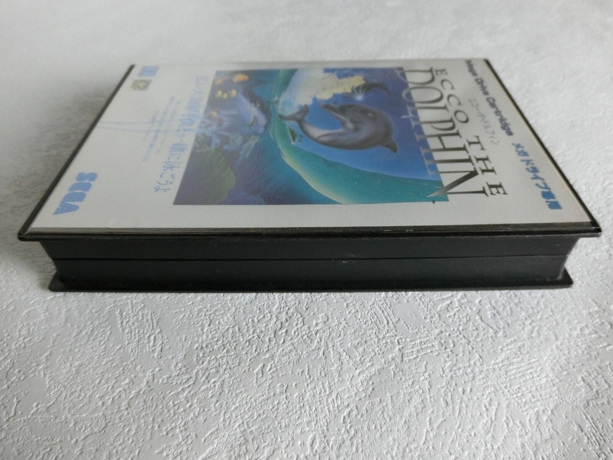 Ecco the Dolphin 1 MD Genesis Sega Mega Drive BOX From Japan | eBay