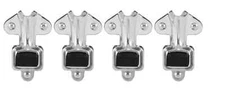 1932 FORD HOOD SIDE LATCH CLIPS -  STAINLESS STEEL (SET OF 4) PRO-BILT Hot Parts