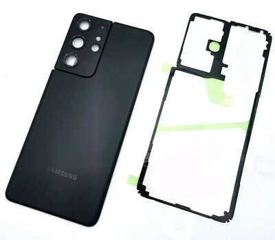 Original Samsung Galaxy S21 ULTRA SM-G998B Akkudeckel Backcover Schwarz A