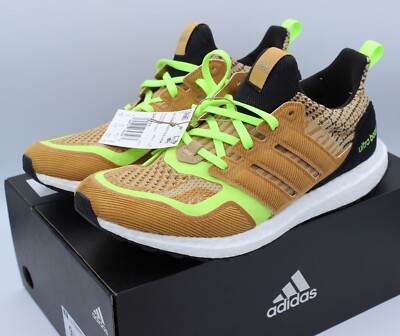 Adidas Ultraboost 5.0 DNA \'Mesa Signal Green\' Running Shoes GX5255 adidas UltraBoost 5.0 DNA Mesa Signal Green 2021 Men main image 3