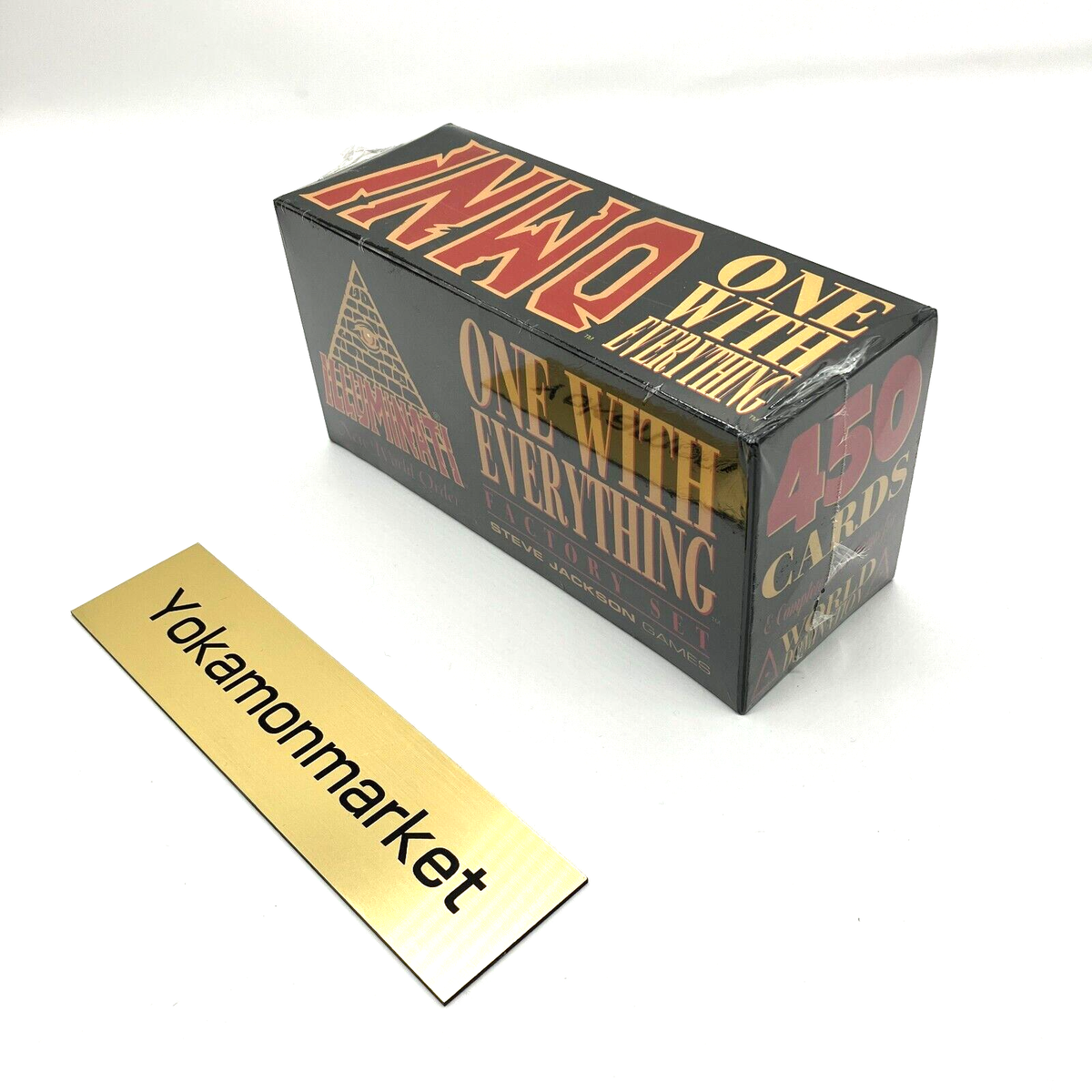 ILLUMINATI New World Order Card Game 450 Sheets ONE WITH ILLUMINATI New World Order Card Game 450 Sheets ONE WITH