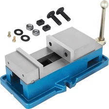 4 Inch ACCU Lock down Vise Precision Milling Vise 4 Inch Jaw Width Drill Press V