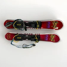 MicroSki Original Skiboards Snow Blade Skis 26.5 In Rare Vintage All Mountain