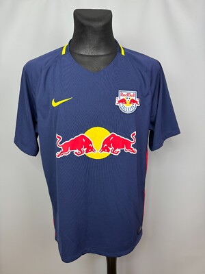 RED BULL SALZBURG 2016 2017 AWAY SHIRT FOOTBALL SOCCER NIKE 813299-411 SIZE  XL