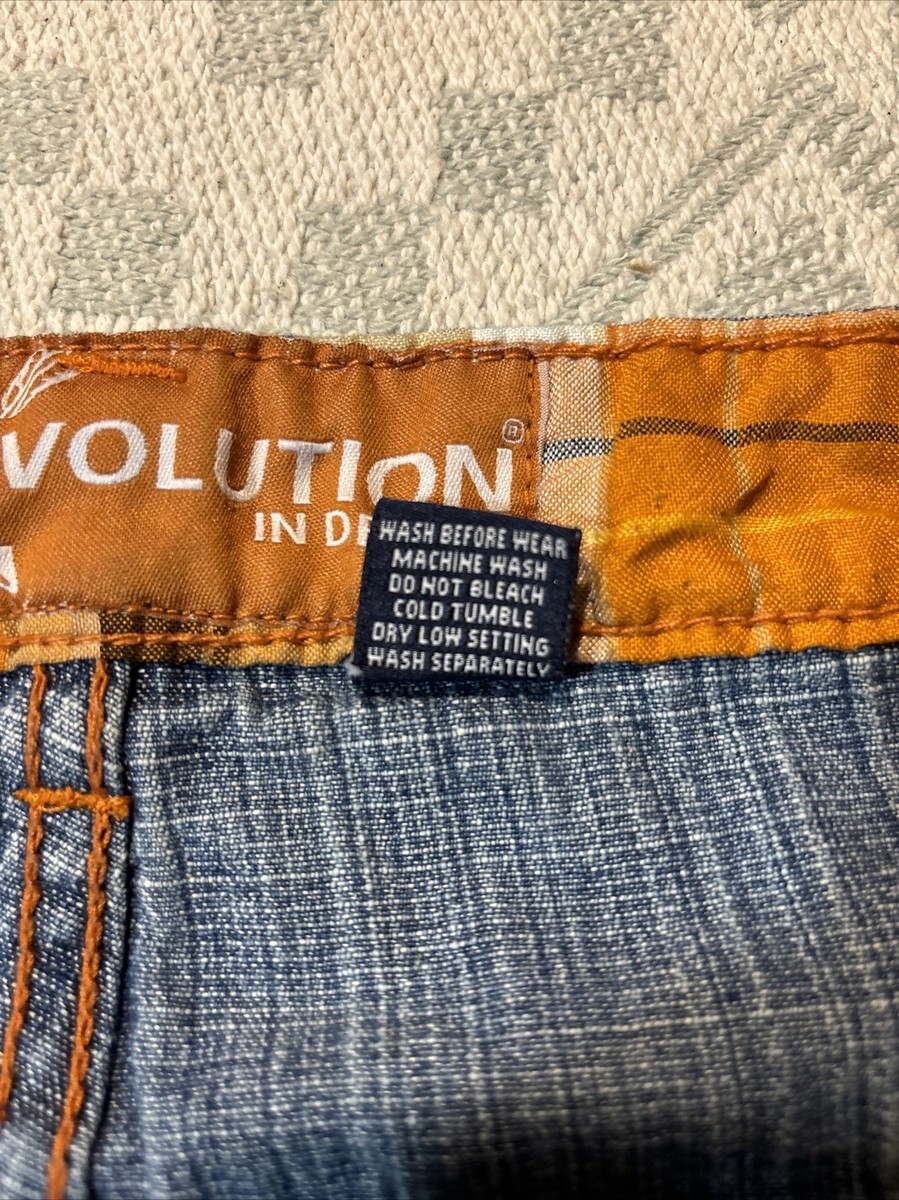 VTG Evolution In Design Baggy Skater Y2k Jeans Denim Grunge VTG Evolution In Design Baggy Skater Y2k Jeans Denim Grunge