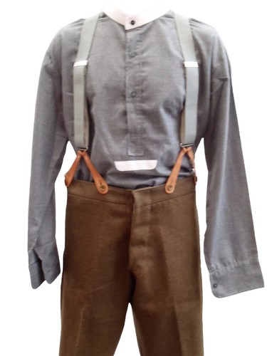 "British WW1 Greyback Shirt Reproduction - Historic Military Apparel" - 第 5/5 張圖片
