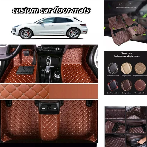 Custom Fit For Infiniti All Models Car Floor Mats Luxury Carpets All Weather Rug - Bild 8 von 76