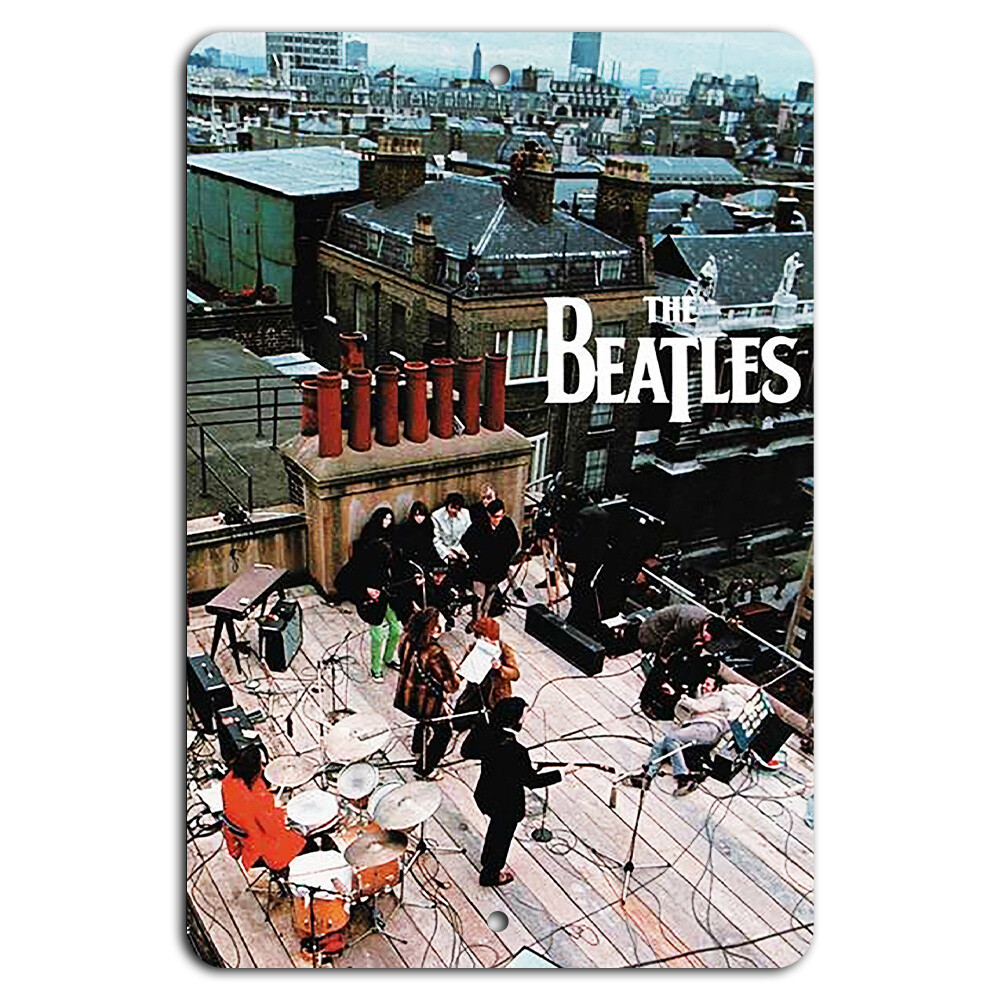 ビートルズ　ビルボード　盾 ビートルズ ビルボード 盾 The Beatles Rooftop Band Sign - Vintage