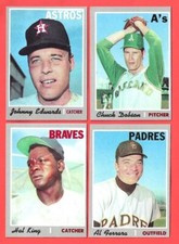 1970 Topps baseball - Mid-grade or better - 326 &amp; up - You Pick 'Em
