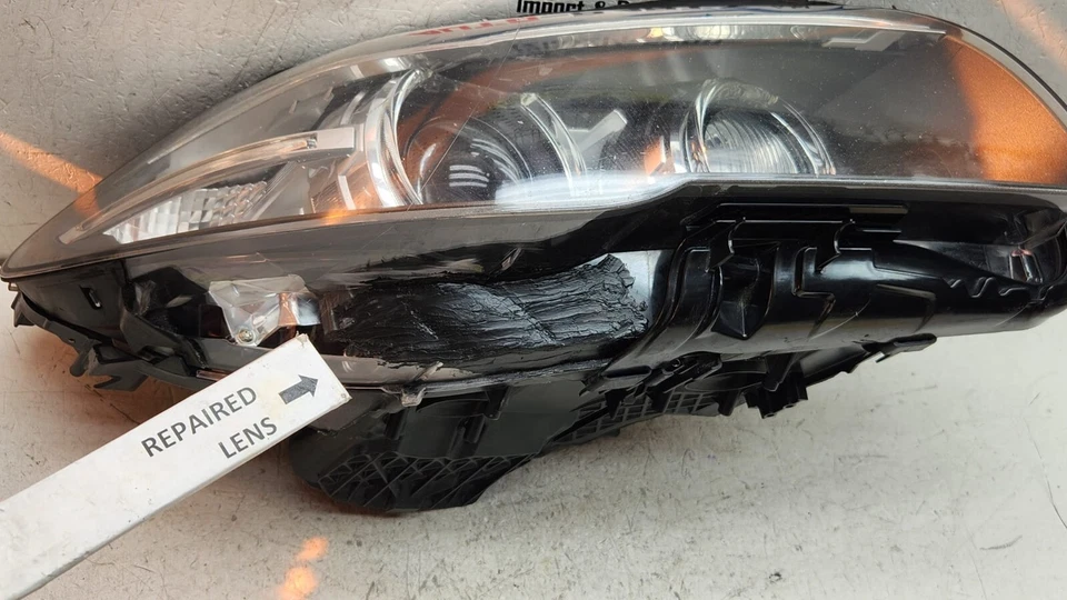 2 сломанные вкладки 2014 15 2016 BMW 5 SERIES F10 528i RH XENON ФАРА OEM AY06846 - Изображение 4 из 4