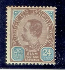 THAILAND 1899 - 1904 Third Issue 24a MH