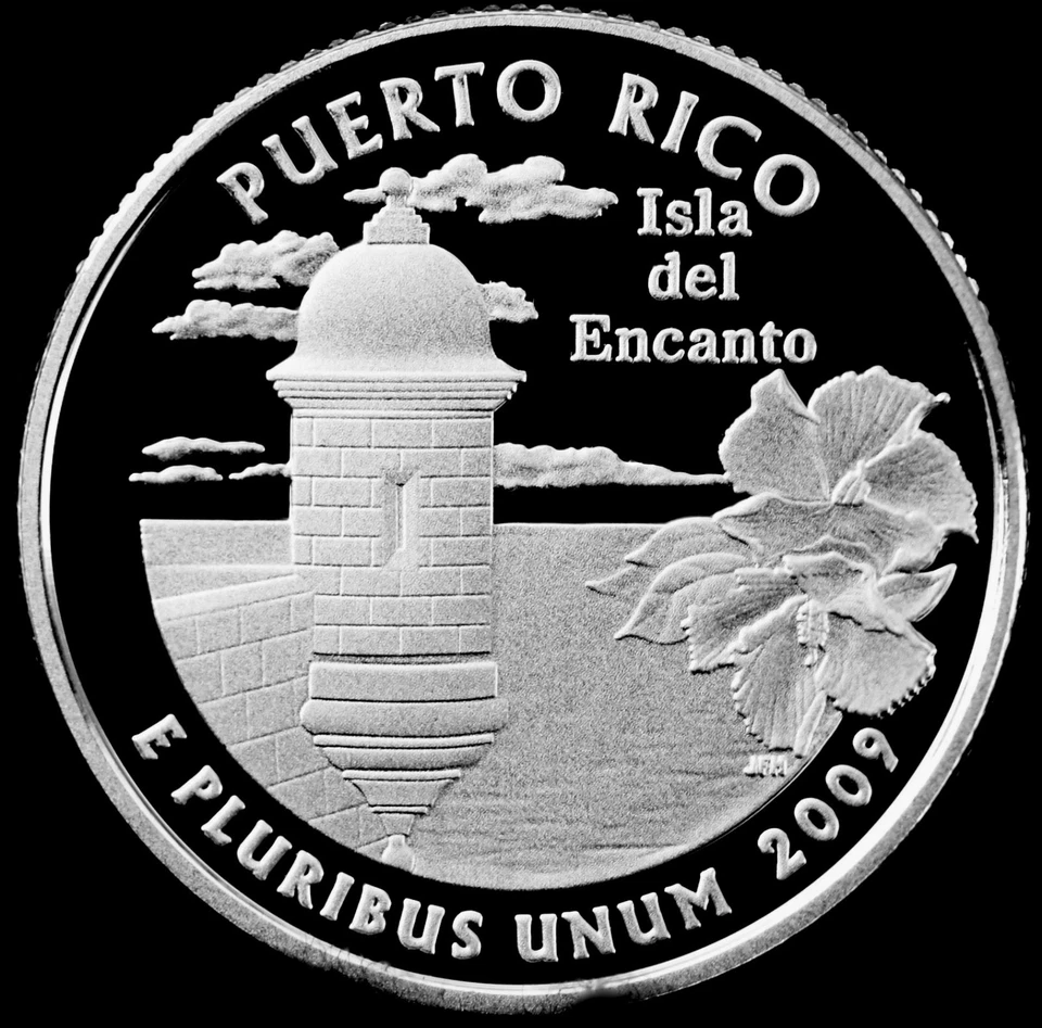 2009 P+D+S Puerto Rico Set ~  Mint Clad Proof + Satin PD from Mint Set - Image 2 of 4