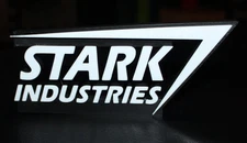Stark Industries 3D printed Logo Sign Wall Desk Shelf Art