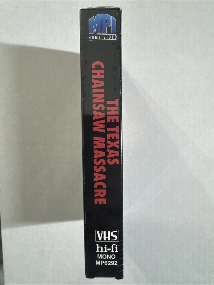 The Texas Chainsaw Massacre VHS 1993 SEALED BRAND NEW Foto 2 de 4