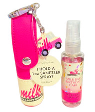 Bath Body Works MILK BAR BIRTHDAY CAKE PocketBac Spray  Holder  FREE SHIP