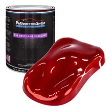ProductionShop 1 Gallon Radiant Fire Red Pearl Performance Basecoat Auto Paint