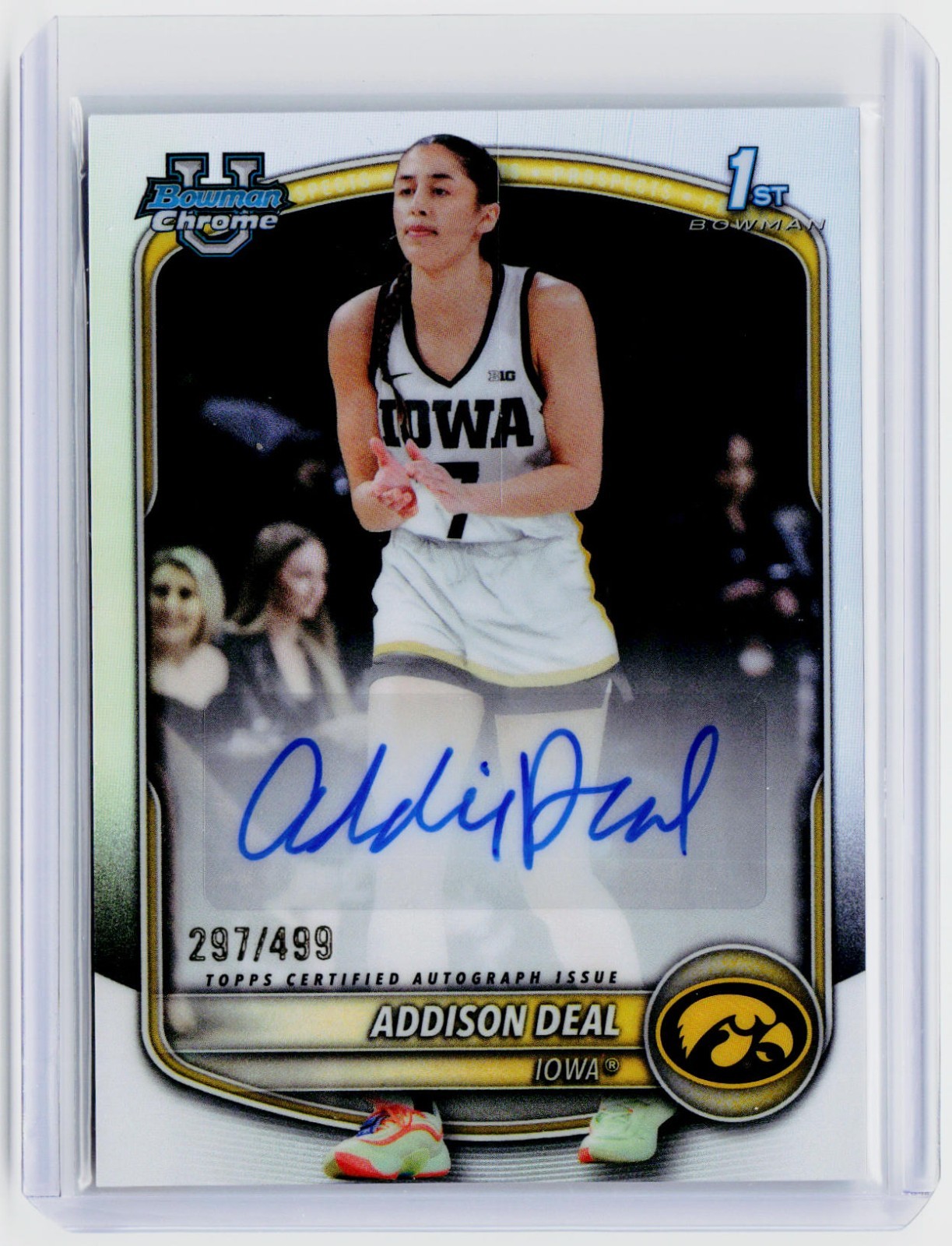 2025-26 Bowman - Chrome Prospect Autographs Addison Deal #CPA-AE Refractor /499