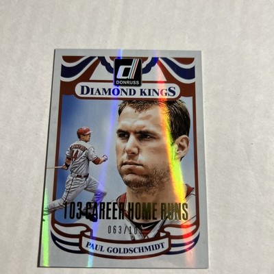 2014 Panini Donruss - Diamond Kings Paul Goldschmidt /103