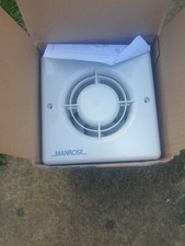 Manrose 100mm 4 Inch Axial Bathroom Extractor Fan 