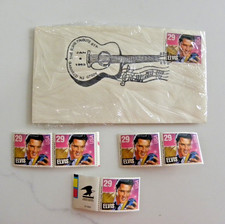 ELVIS PRESLEY The Elvis TRIBUTE STATION, GARFIELD, NJ   EP10 and 5 New Stamps