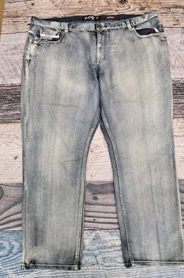 Ecko Unltd Athletic Raw Baggy Distressed Jeans Men s Size 50x34 Y2K Hip-hop 