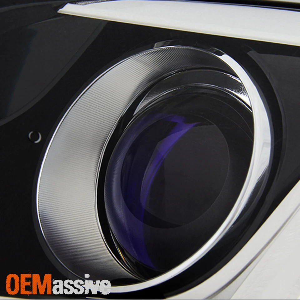 Faros proyectores halógenos cromados izquierda+derecha para Cadillac ATS 2013-2018 sedán Foto 3 de 4