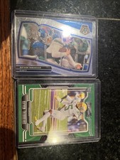 2 Kayvon Thibodeaux Cards 2022 Playbook Rookie And 2024 Mosaic Bang