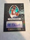 2021-22 Obsidian Anthony Edwards Aurora Auto Black /75 #AUR-AED