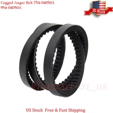 Fits Troy-Bilt Storm 2840, 2890, 2625, Snow Tracker 2690& 2690 XP Cogged V belt