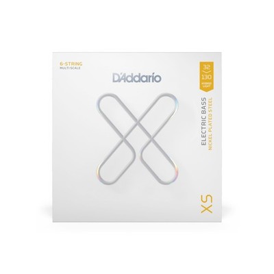 D'Addario XSB32130MS 6er Bass XS 32-130 Multiscale - Saitensatz für 6-Saiter