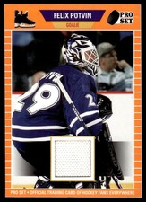 2021-22 Pro Set Memorabilia Orange Felix Potvin Toronto Maple Leafs #PSM-25