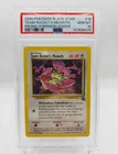 Pokemon Team Rocket's Meowth #18 PSA 10 Black Star Promo Pokemon League