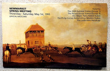 Zafonic's 2000 Guineas - Paris House's Palace House Stakes - Newmarket Racecard