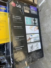 LG 10,000 BTU DOE Portable Air Conditioner Dual Inverter Wi-Fi with Remote White