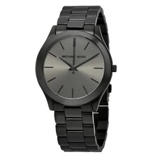 Michael Kors Original MK8507 Men's Oversized Slim Runway Black Watch 44mm