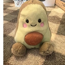 Aurora Palm Pals Arnold Avocado Green Brown 5 inch Small Plush Stuffed Toy