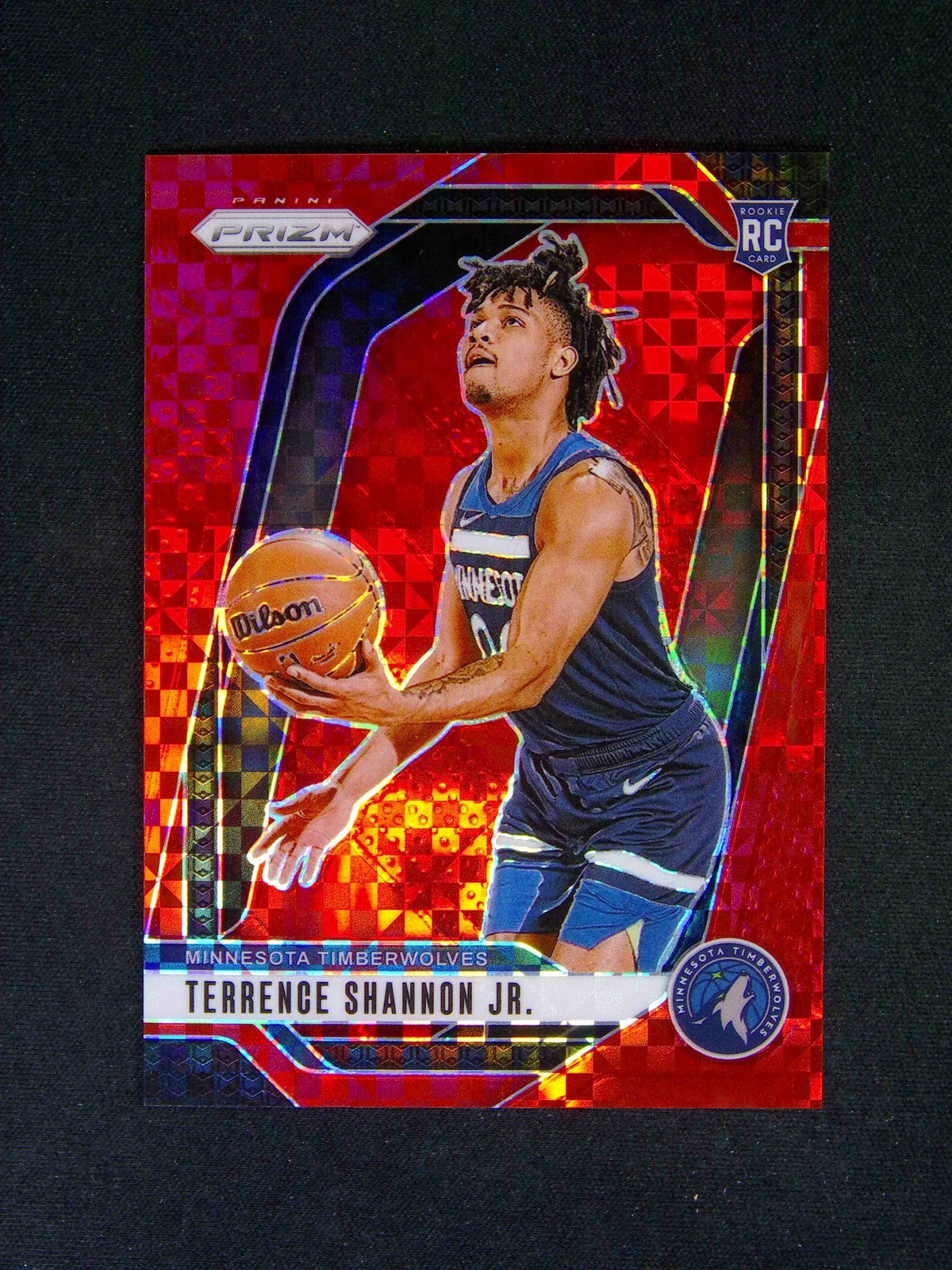 2024-25 Panini Prizm Terrence Shannon Jr. #224 RC Rookie Red Power /75