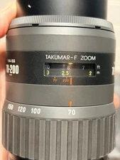 Vintage Takumar-F Zoom 70-200 f/4-5.6 Pentax Mount