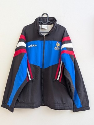 Vintage Adidas France Football FFF 1996/1998 World Cup Zip-Up