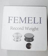 FEMELI RECORD LP WEIGHT STABILIZER ▪️ BLACK ▪️ UNUSED