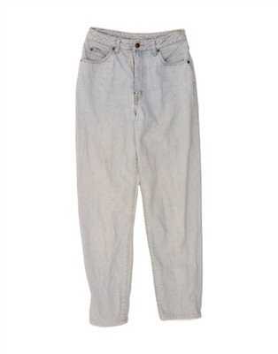VINTAGE Herren Slim Jeans W30 L32 blau Baumwolle DT91