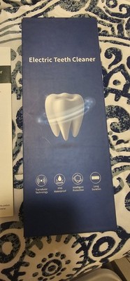 Electric Teeth Cleaner Plaque Remover for Teeth, Powerful 6 Cleaning Modes