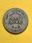1902 Barber Dime. 90% Silver. Good Condition. Charity Auction For Animal Rescue￼ — photo 2